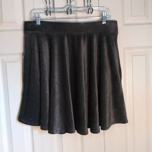 Hot topic gray corduroy skater skirt XL